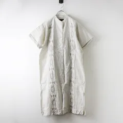 2024SS JOURNAL STANDARD relume PENDLETON RELUME SH OP シャツ ワンピース ｜オフホワイト【2400014597851】