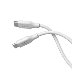 【新着商品】CIO 柔らかいシリコンケーブル C to C(Type-C/USB-C) 100W USB PD 急速 充電ケーブル 絡まない iPhone15 Macbook Pro/Air iPad ノートパソコン Galaxy Google Pixel 0