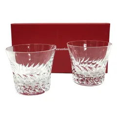 バカラ Baccarat グローリア ロック グラス ペア aq7331
