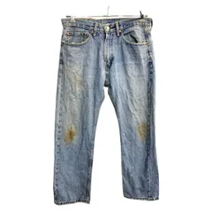 Levi's 505 デニムパンツ W34 リーバイス レギュラーフィット ライトブルー 古着卸 アメリカ仕入 2503-1540