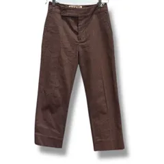 MARNI マルニ ウインドウペン コットンパンツ コットン100% イタリア製 レディース 春 ゴーゴー古着久喜倉庫店 No.1034