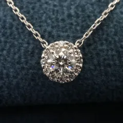 ヴァンドーム青山 パヴェダイヤ グレース ネックレス プラチナ/25-1064S