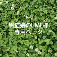 黒猫娘のUME様専用ページ