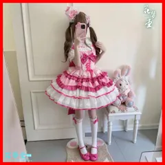 25年新作 全新未使用 リボンが可愛いロリータワンピース！お出かけや女子会にぴったり！