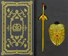 【中古】フィギュア ロトの剣＆ロトの盾 ～35周年記念バージョン～ 「ドラゴンクエスト」 メタリックアイテムズギャラリースペシャル