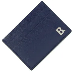  バレンシアガ カードケース 601347 ネイビー 中古