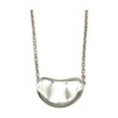 ティファニー Tiffany&Co. ビーン ネックレス SV925 2.9g シルバー ユニセックス【中古】