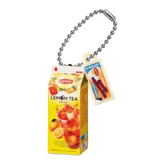 【中古】キーホルダー レモンティー 「Lipton Tea miniature charm-リプトンティーミニチュアチャーム-2」