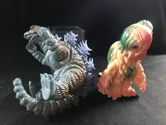 飛行ゴジラ＆ミニヘドラ（マーミット）ソフビ 怪獣天国ベビー