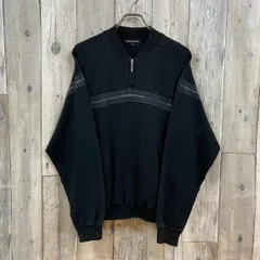 【 NICOLE SPORTS ニコル スポーツ 】ハーフジップ スウェット トレーナー L