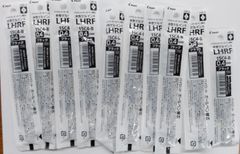 PILOT パイロット ゲルインクボールペン替芯 LHRF-15C4-B 0.4mm 黒　9本＋試し書き１本 廃盤品