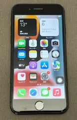 【ジャンク】 iPhone7 ブラック 128GB au  -K23-