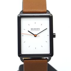スカーゲン SKAGEN HAGEN ハーゲン クラシック ホワイトダイヤル レザーウォッチ メンズ 腕時計 シンプル おしゃれ SKW6929 25-M-861