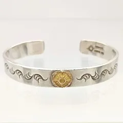 ※ Arizona Freedom K18 Silver サンシンボル 唐草 淵 Arizona Freedom K18 Silver サンシンボル 唐草 淵