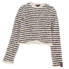 極美品 ルイヴィトン LOUIS VUITTON 2023SS クリンクルニット