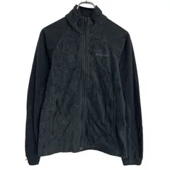Columbia フリースジャケット レディース M ブラック コロンビア ジップアップ ラグラン アウトドア ロゴ 古着卸 アメリカ仕入 a703-6276