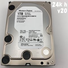 Western Digital ULTRASTAR SATAシリーズ  / HGST HUS722T1TALA604  / 1TB 3.5" HDD / 24k h / y20 / DC HA210 / /wd ultrastar【1033】