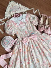 ガーリーなロリータワンピース??お出かけや女子会にぴったり！