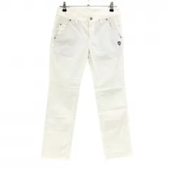 美品　パーリーゲイツ　パンツ　白　ホワイト　4 M〜L相当　色褪せ無し　ジャージ PEARLY GATES(パーリーゲイツ) パンツ｜中古ゴルフウェア通販