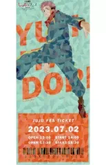 【中古】キャラカード 虎杖悠仁 「呪術廻戦 じゅじゅフェス2023 with オーケストラ トレーディングチケット風カード」