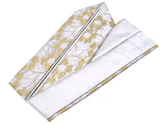 着物美人 送料込み 重ね襟 ラメレース くすみ 伊達襟 重ね衿 掛け襟 襟 振袖重ね襟 成人式重ね襟 重ね襟くすみ 重ね襟レース 重ね襟ラメ 重ね襟金 成人式 結婚式 入学 卒業式 振袖 訪問着 着物 袴 4way 【 銀 金 白 両面 】m339225E1