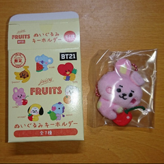 BT21 TSUTAYA限定 ぬいぐるみキーホルダー COOKY