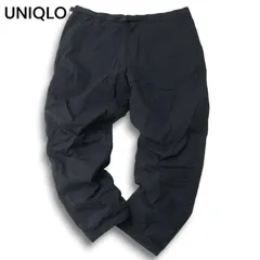 22AW★ UNIQLO ユニクロ 秋冬 ヒートテック★ ウォーム イージー ジョガー パンツ Sz.XL メンズ 黒 大きいサイズ