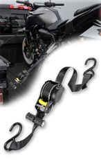 スピード発送 自動巻取り ラチェット式 荷締めベルト １本 Sフック ラッシングベルト ベルト幅25mm ベルト全長2.7m 耐荷重680kg 格納式  ラチェットベルト 固定ベルト 結束ベルト 荷物固定 タイダウンベルト ラチェット式ラッシングベルト