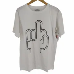 ヘクティク HECTIC ミドルフィンガーデザイン Tシャツ メンズ JPN：M のサムネイル