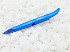 SeaF  チタン製　銛先チョッキ　３面カット　青色(１本)　手銛