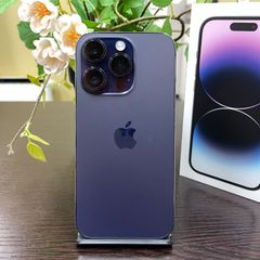 iPhone 14 Pro Max 128GB ディープパープル SIMフリー - メルカリ