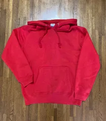 パーカー 裏起毛 赤 150