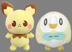 【中古】ぬいぐるみ 全2種セット もふぐっとぬいぐるみ～ピチュー・モクロー～ 「ポケットモンスター ポケピース」