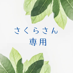 さくらさん　専用（メルカリ便に変更）