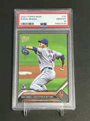 【祝開幕！割】【PSA10】千賀滉大メジャーデビュー登板 Topps now 2023 KODAI SENGA #32