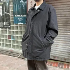 00s OLD GAP オールド ギャップ ステンカラー ハーフ コート L 黒 ポリエステル ジャケット ビンテージ D150-18-0091ZVW