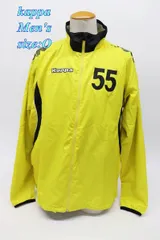 kappa カッパ メンズ スポーツジャケット Oサイズ イエロー KF252WT13 スポーツウェア トップス R2505-308