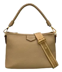 未使用　ココセリュックスゴールド　2wayショルダーバッグ ハンドバッグ　クロコ COCOCELUX GOLD ｻﾏﾝﾀ社製 牛革ｸﾛｺ型押しﾚｻﾞｰ 2WAYﾊﾝﾄﾞﾊﾞｯｸﾞ