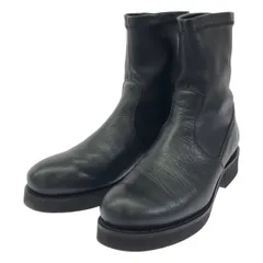 FABIO RUSCONI ファビオ ルスコーニ ストレッチショートブーツ CLIO911 ブラック 38