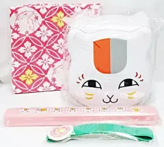 LaLa 応募者全員サービス　夏目友人帳　ニャンコ先生ぬいぐるみセット Amazon.co.jp: 夏目友人帳 ニャンコ先生 黒ニャンコ 抱き枕 全2