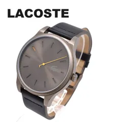 2024年最新】ラコステ 腕時計 メンズ Lacoste レザー アナログ ...