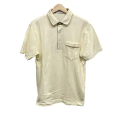 Burberry's(バーバリーズ) 半袖ポロシャツ サイズM メンズ - アイボリー