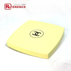 シャネル ミロワールドゥーブルファセット コンパクトダブルミラー 鏡 イエロー