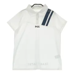 サイズ：0 PGG PEARLY GATES パーリーゲイツ  半袖ポロシャツ  ホワイト系 [240101520254] ゴルフウェア レディース ストスト