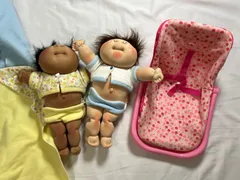 1984年イギリス製キャベツパッチ皿SETキャベツ人形ヴィンテージ あちゃちゅむ 1984年イギリス製キャベツパッチ皿SETキャベツ人形ヴィンテージ