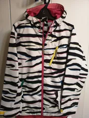 ホワイト★ブラック★スノボウェア★スキーウェア★スノーボード