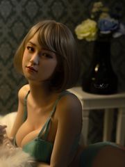限定カラー　ブロンド　CUTEMORE  シンデレラフィット　ワンカールボブ　Mサイズ　等身大ドール専用ウィッグ