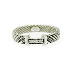 CELINE セリーヌ　マカダム　シルバー925 ブレスレット CELINE】セリーヌ ヴィンテージ SS マカダム ブレスレット