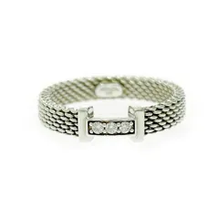 未使用級★ティファニー リング サマセット メッシュ 13号 指輪 刻印 925 TIFFANY&Co.】ティファニー サマセット 13号 リング・指輪