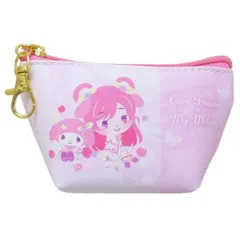 Yes！ プリキュア5 GoGo！xサンリオキャラクターズ ミニポーチ イヤフォンポーチ キュアドリームxマイメロディ バンダイ 3チャーム キャラクター グッズ 